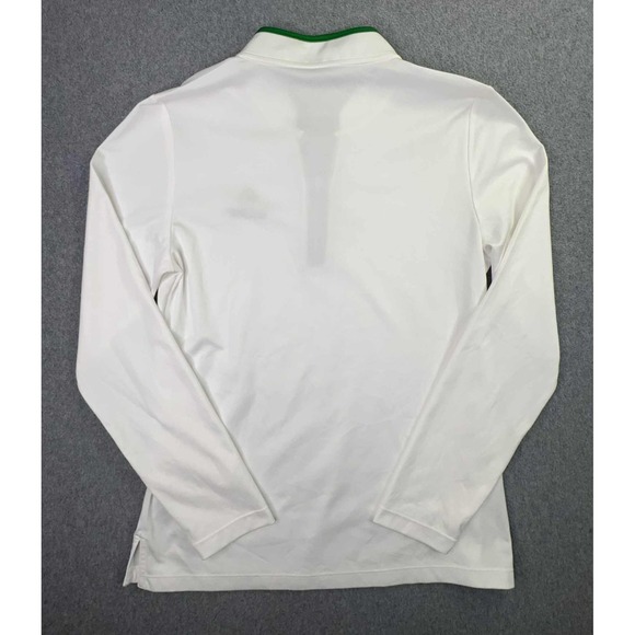 Tory Burch Sport x Augusta National Womens M 1/4 Zip Pullover White Green Golf - Picture 5 of 8